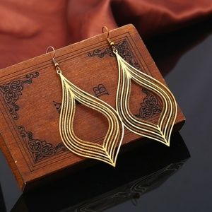 2 for $25 Gold Tone Long Earrings